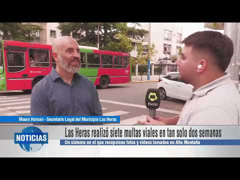 MULTAS VIALES POR DENUNCIAS A TRAVÉS DE WHATSAPP EN LAS HERAS