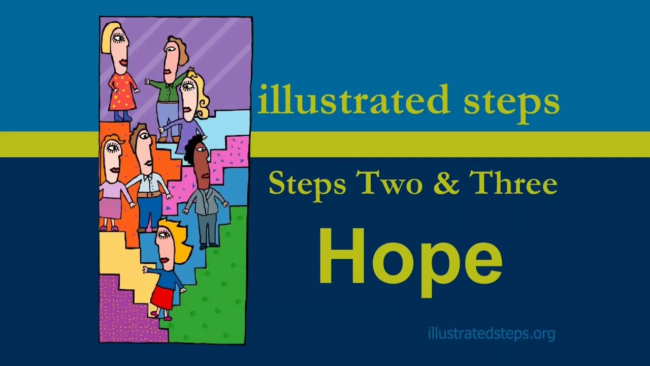 AA Steps Two & Three Workshop - Illustrated Steps