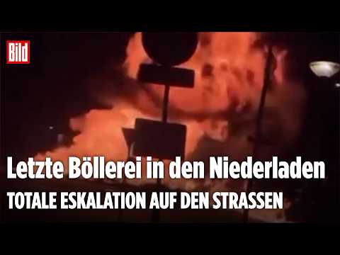 DAS LETZTE MAL BÖLLERN: Silvester in den Niederlanden endet in Gewalt und Trümmern