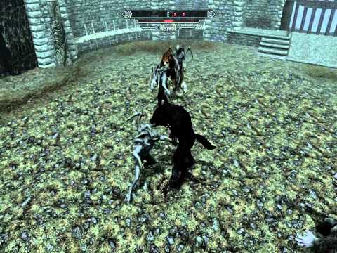 Skyrim Battle: Werewolves vs Vampire Lords