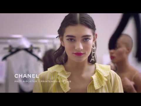 Chanel accessories and backstage Spring Summer 2019 collection