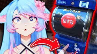 Silvervale tried Japan's IRL forbidden Gacha machine...