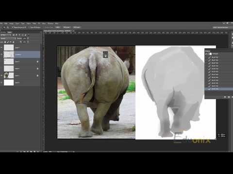 Adobe Photoshop Tutorial 37 - Drawing pt 2