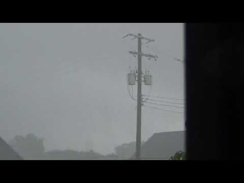 Rainstorm, Dearborn, Michigan, August 27, 2021, About 12:55 P.M.