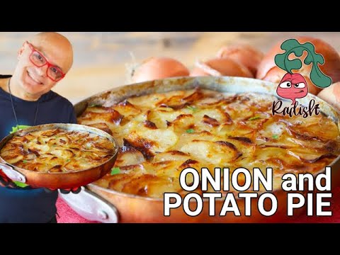 FRENCH-STYLE ONION AND POTATO PIE