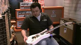 Video thumbnail for Schecter Synyster Gates Custom Guitar - White Finish - Demo by Rich Tone Music