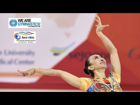 YU Yangyang (CHN) - 2016 Aerobic Worlds, Incheon (KOR) - Qualifications Individual Women