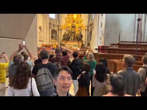 Visiting Saint Peter's Basilica in Rome