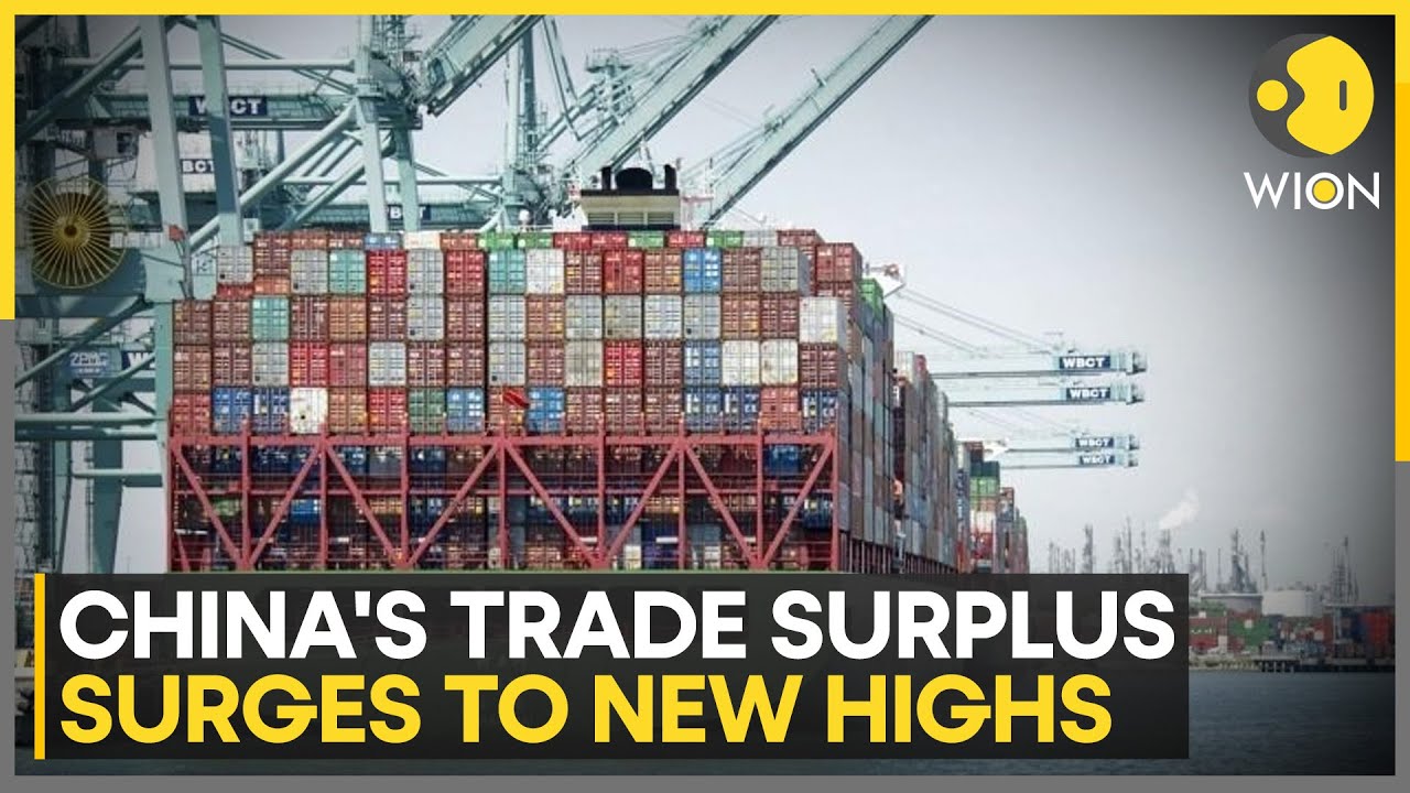 China's 2025 Trade Surplus Equivalent To Some Top Economies | WION | Business News