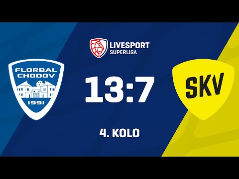 4. kolo | FAT PIPE FLORBAL CHODOV - TJ Sokol Královské Vinohrady 13:7