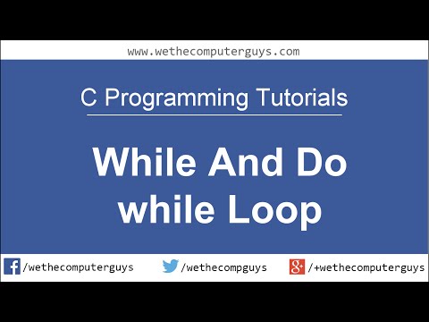 C Programming Language Tutorial Lect 13 While And Do While