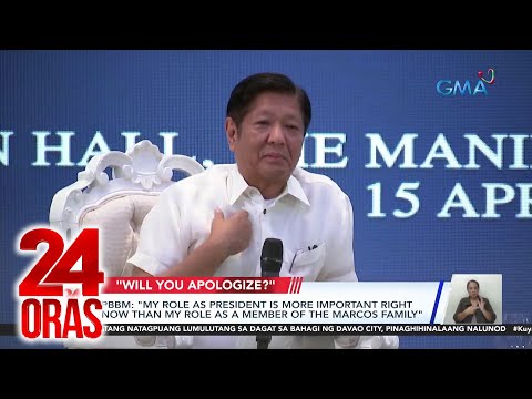 "My role as president is more important right now than my role as a member of…" – PBBM 24 Oras