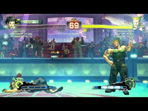 MirrorRfo (Makoto) vs oyamasan0403 (Guile) - SSF4 AE 2012 Ranked