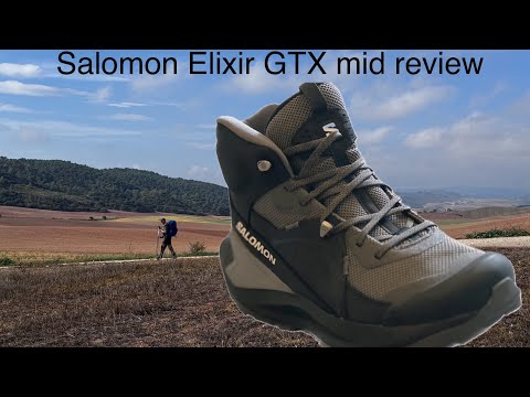 SALOMON ELIXIR GTX MID WALKING BOOT REVIEW   4K