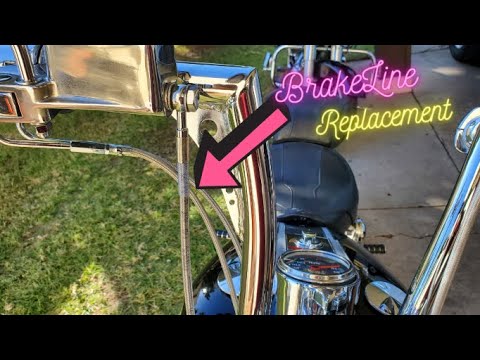 Harley Front Brake Line replacement