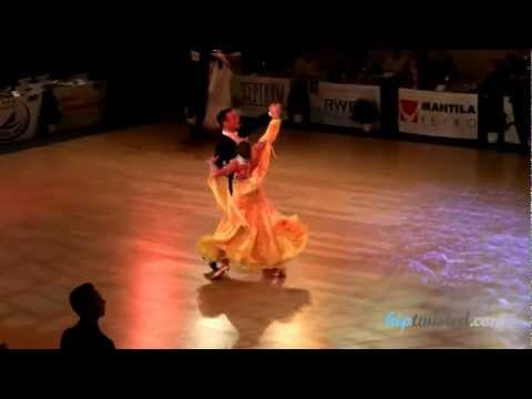 Matej Kralj - Spela Kralj, Brno Open 2012, WDSF int open standard, semifinal - slowfox