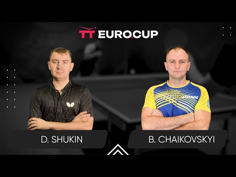 18:00 Dmytro Shukin - Bohdan Chaikovskyi 11.10.2025 TT Euro.Cup Ukraine Professional. TABLE 3