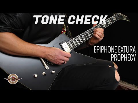 Epiphone Extura Prophecy - Yellow Tiger Aged Gloss image 5