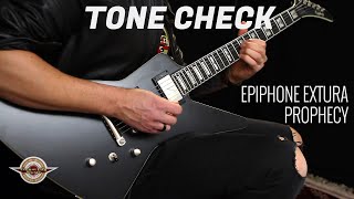 Video thumbnail for TONE CHECK: Epiphone Extura Prophecy Guitar Demo | No Talking by Cream City Music