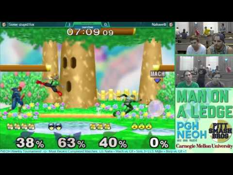 MOAL XV | PGH Carroll & Sweet vs. Nakamaru & Machiavelli | Melee Doubles Grand Finals