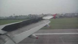 preview picture of video 'Landing at Hangzhou International Airport-KA626-DragonAir-08 June 2009'