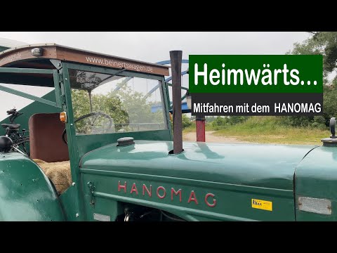 Traveling through Germany for 365 days with the Hanomag and the circus wagon - return home