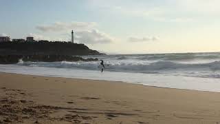 Along the Basque coast