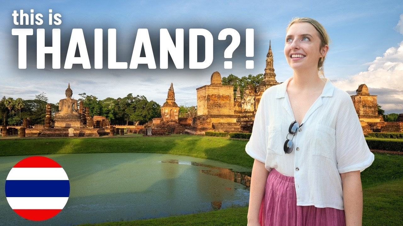Join the adventure as travelers explore Sukhothai Historical Park in this captivating video.