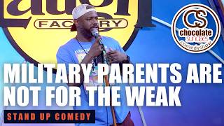 Military Parents Are Not For The Weak - Comedian Jordan Conley - Chocolate Sundaes Stand Up Comedy
