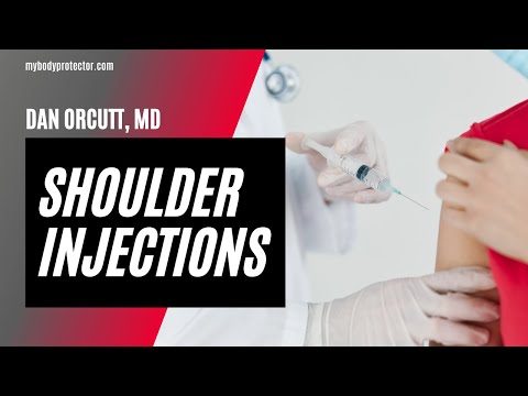 Injections in the Shoulder for Pain - Dan Orcutt, MD, Orthopedic Surgeon