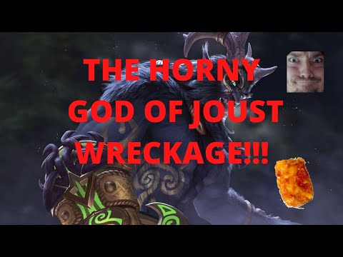 Smite- Ranked Joust! Journey to Masters!! The Horn-iest god in smite?!