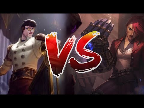 DYRUS | JAYCE (from Arcane) vs. VI (from Arcane) Top!