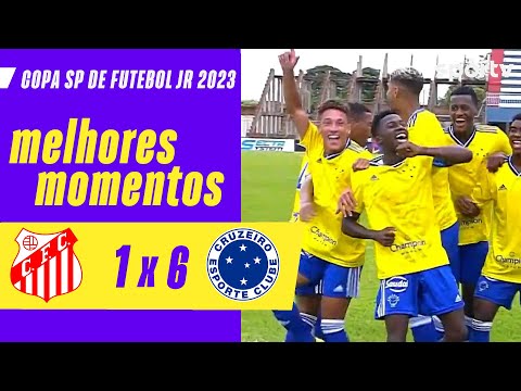 Gols e lances de Capivariano x Cruzeiro