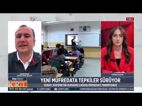 Genel Başkanımız Kadem Özbay, Milli Eğitim Bakanı Yusuf Tekin`in öğretmenler için kullandığı 