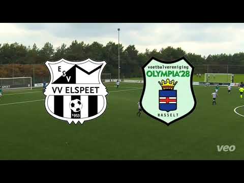 Samenvatting v.v. Elspeet - v.v. Olympia'28