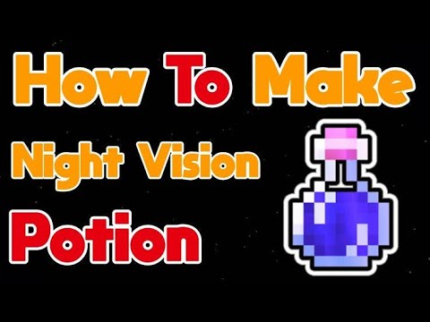 How to Make a Potion Of Night Vision in Minecraft