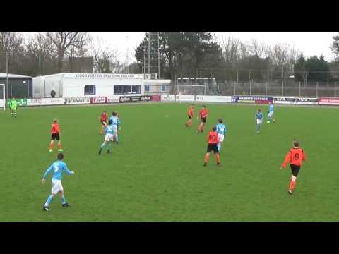 04-03-2017 : JVOZ O-13-2 - Beek Vooruit O-13-1 ; eerste helft