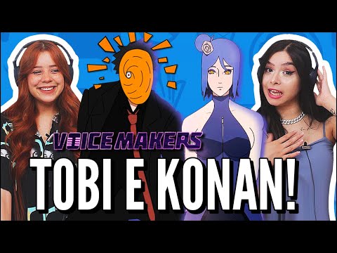 O ENCONTRO DO TOBI E KONAN (ANIMAÇÃO/PARÓDIA) - VOICE MAKERS (JOVENS REAGEM)