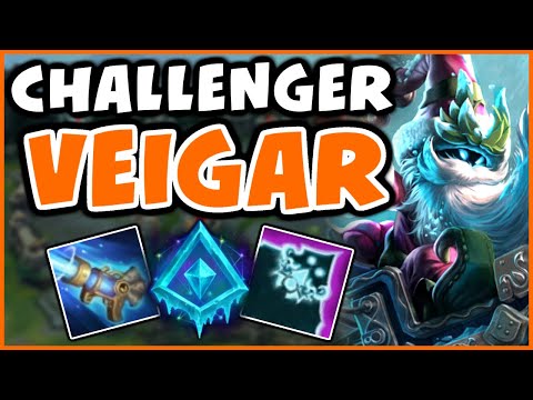 How I VEIGAR in CHALLENGER | Lane Planning & Dodging Spells | Vs Ablazeolive - League of Legends