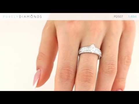Diamond Ring PD507: 1.60ct - Purely Diamonds