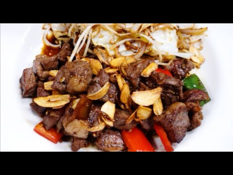 Pan fry beef (teppan style) | Easy beef teppanyaki recipe, #beef teppanyaki