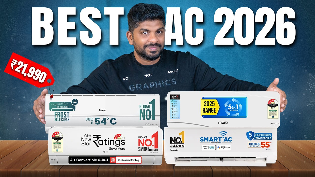 Top 10 Best AC 2026 India - Summerக்கு Perfect AC எது? 🤔❄️
