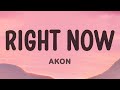 Akon - Right Now Na Na Na (Lyrics)