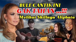 Download lagu GAK TAHAN..!!! BULE CANTIK INI GEREGETAN MELIHAT SKILLNYA ALIPBATA | Cover Lagu Jennifer Lopez mp3