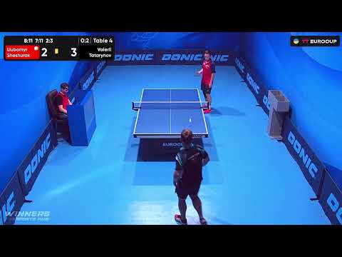12:25 Liubomyr Sheshurak - Valerii Tatarynov 17.08.2023 TT Euro.Cup Ukraine Star.  TABLE 4