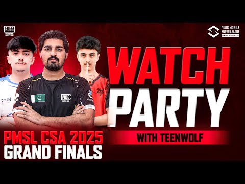 LAST DAY GRAND FINALS - PMSL CSA 2025 - TeenWolf Gaming