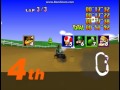 Mario Kart 64 Mushroom Cup 600cc Bowser