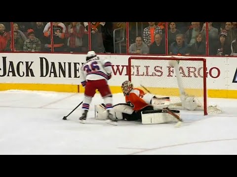 Mats Zuccarello shootout goal vs Philadelphia | 01/16/2016 [HD]