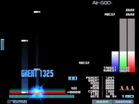 【BMS】★20 Air -GOD- / player: ABCD
