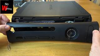 How to Manually REMOVE STUCK Game DISC on Xbox 360 Elite - Beginners guide